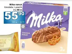 Jip Milka nanuk čokoláda + preclík nabídka