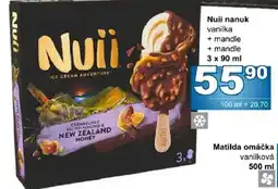 Jip Nuii vanilka + mandle + mandle nabídka