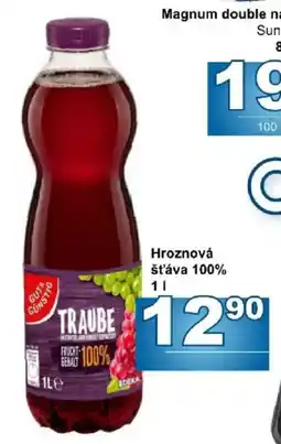 Jip Edeka hroznová šťáva 100% nabídka