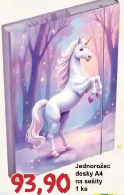 Jip Jednorozec desky A4 na sešity nabídka