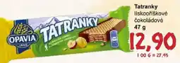 Jip Opavia tatranky lískooříškové čokoládové nabídka