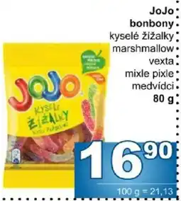 Jip JoJo kyselé žížalky nabídka