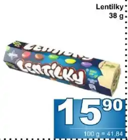 Jip Lentilky nabídka