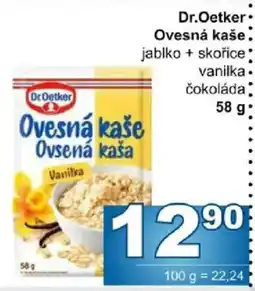 Jip Dr.Oetker ovesná kaše vanilka nabídka