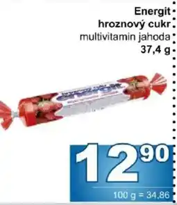 Jip Energit hroznový cukr multivitamin jahoda nabídka