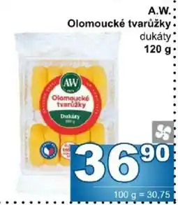 Jip A.W. Olomoucké tvarůžky dukáty nabídka