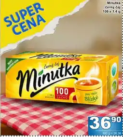 Jip Minutka černý čaj nabídka