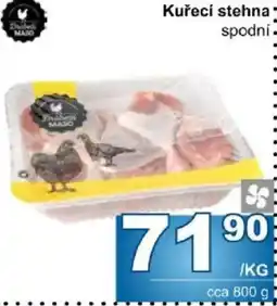 Jip Drahokem Maso Kuřecí stehna spodní nabídka