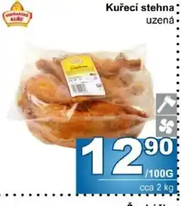Jip Vodňanské Kuře Kuřecí stehna uzená nabídka