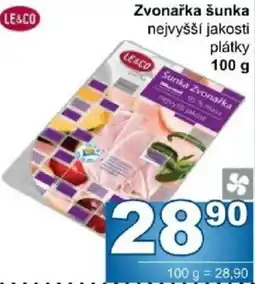 Jip Le&co zvonačka šunka nabídka