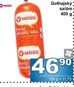 Jip Múúú písecký pohajský salám nabídka