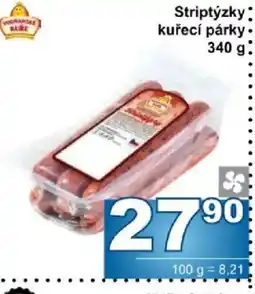 Jip Vodňanské kuřecí párky nabídka