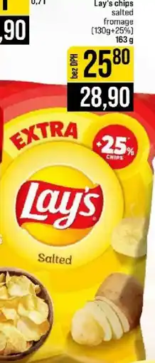 Jip Lay's chips salted fromage nabídka