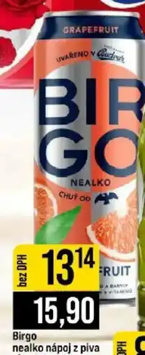 Jip Birgo nealko nápoj z piva nabídka