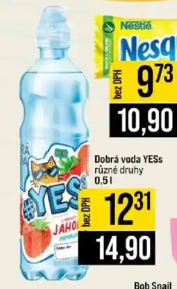 Jip Nestlé Nesquik Dobra voda YESs nabídka