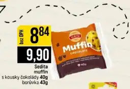 Jip Sedita muffin s kousky čokolády nabídka