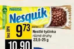 Jip Nestlé tyčinka nabídka