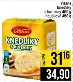 Jip Vitana knedlíky s burizony nabídka