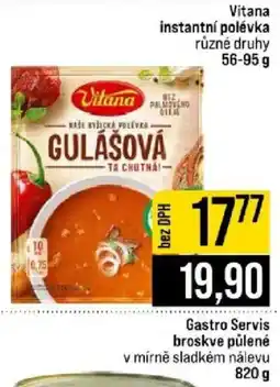 Jip Vitana gulášová ta chutná nabídka