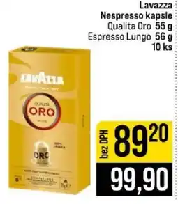 Jip Lavazza Nespresso kapsle Qualita Oro nabídka