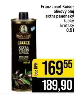 Jip Franz Josef Kaiser olivový olej extra panenský řecký krétský nabídka