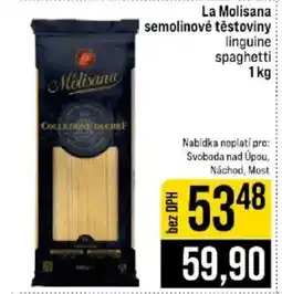 Jip La Molisana semolinové těstoviny linguine spaghetti nabídka