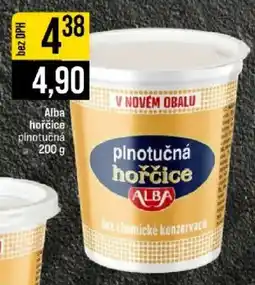 Jip Alba hořčice plnotučná nabídka