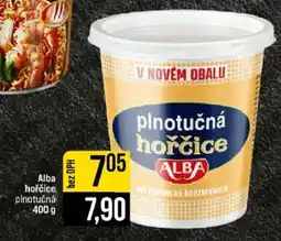 Jip Alba plnotučná hořčice nabídka