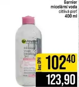 Jip Garnier micelární voda citlivá pleť nabídka