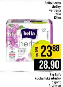 Jip Bella Herbs vložky verbena tilia nabídka
