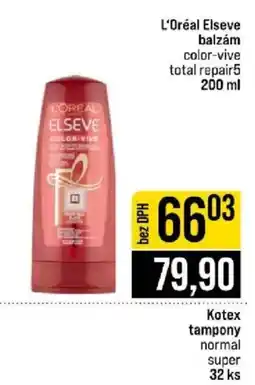 Jip L'Oréal Elseve balzám color-vive total repair5 nabídka
