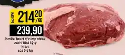Jip Hovězí heart of rump steak nabídka