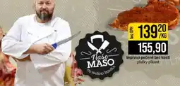 Jip Naše MASO Vepřová pečeně bez kosti plátky pikant nabídka