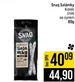 Jip Snaq Salámky klasic chilli se sýrem nabídka
