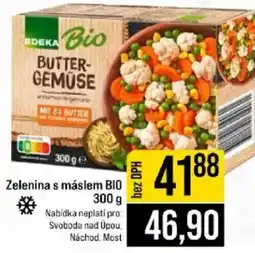 Jip EDEKA Bio Butter-Gemüse nabídka
