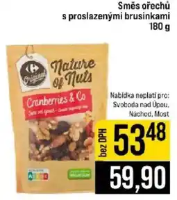 Jip Nature of Nuts Směs ořechů s proslazenými brusinkami nabídka