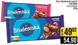 Jip Orion studentská pečeť čokoláda nabídka