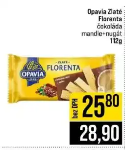 Jip Opavia zlaté florenta čokoláda mandle+nugát nabídka