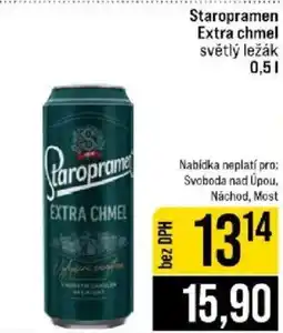 Jip Staropramen extra chmel nabídka