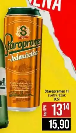 Jip Staropramen 11 světlý ležák nabídka