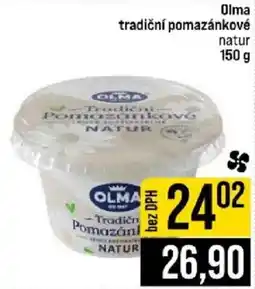 Jip Olma tradiční pomazánkové natur nabídka