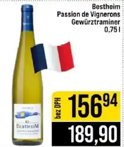 Jip Bestheim Passion de Vignerons Gewürztraminer nabídka