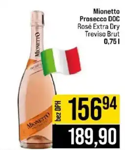 Jip Mionetto Prosecco Rosé nabídka