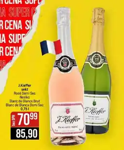 Jip J.Kieffer sekt Rosé Demi Sec nabídka