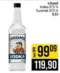 Jip Lihomil vodka nabídka