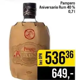 Jip Pampero Aniversario Rum nabídka