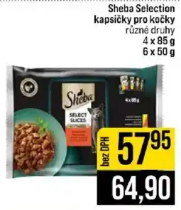 Jip Sheba Selection kapsičky pro kočky různé druhy nabídka