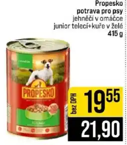 Jip Propesko jehněčí v omáčce junior telecí+kuře v želé nabídka