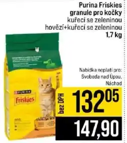 Jip Purina Friskies granule pro kočky kuřecí se zeleninou hovězí+kuřecí se zeleninou nabídka