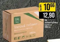 Jip Pa vatové tyčinky bambus nabídka